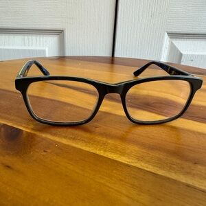 Tony Hawk THK blue green square frame glasses